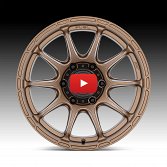 Fuel Variant D792 Matte Bronze Custom Truck Wheels 4